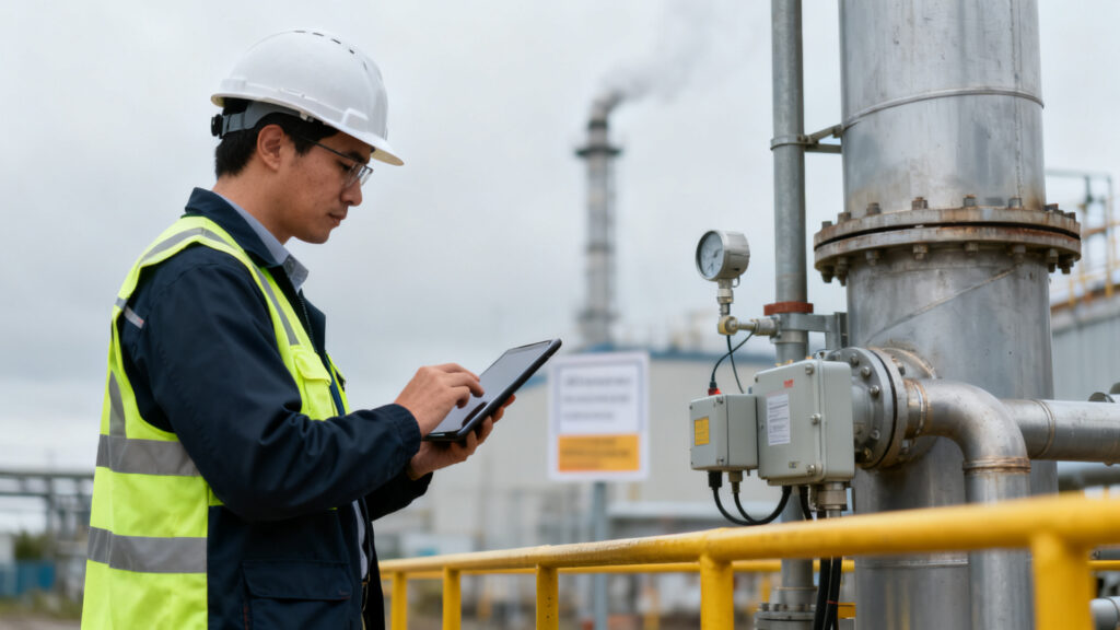 Inspection d’un site ICPE pour la conformité réglementaire