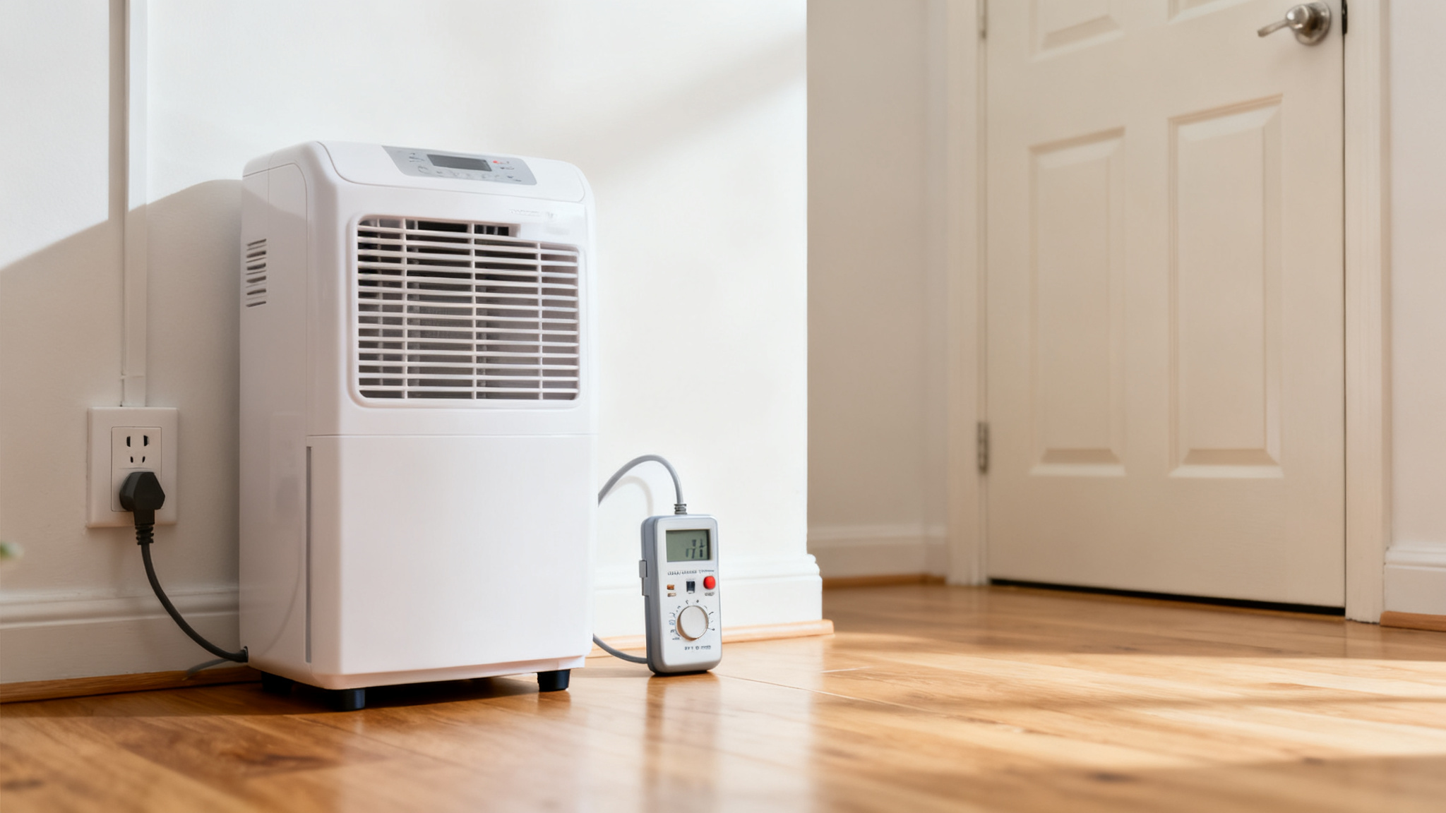Mesure de la consommation d'un déshumidificateur à la prise