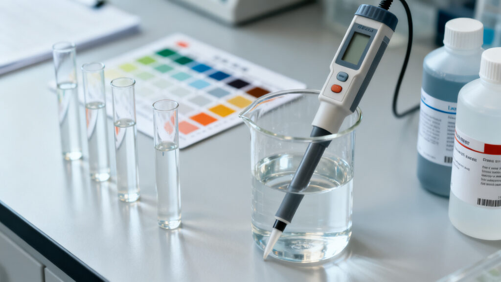 Échantillons et instruments pour l’analyse eau du robinet