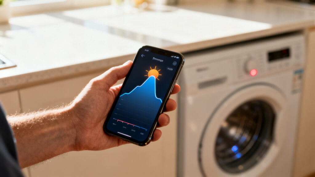 Application de pilotage pour autoconsommation photovoltaïque