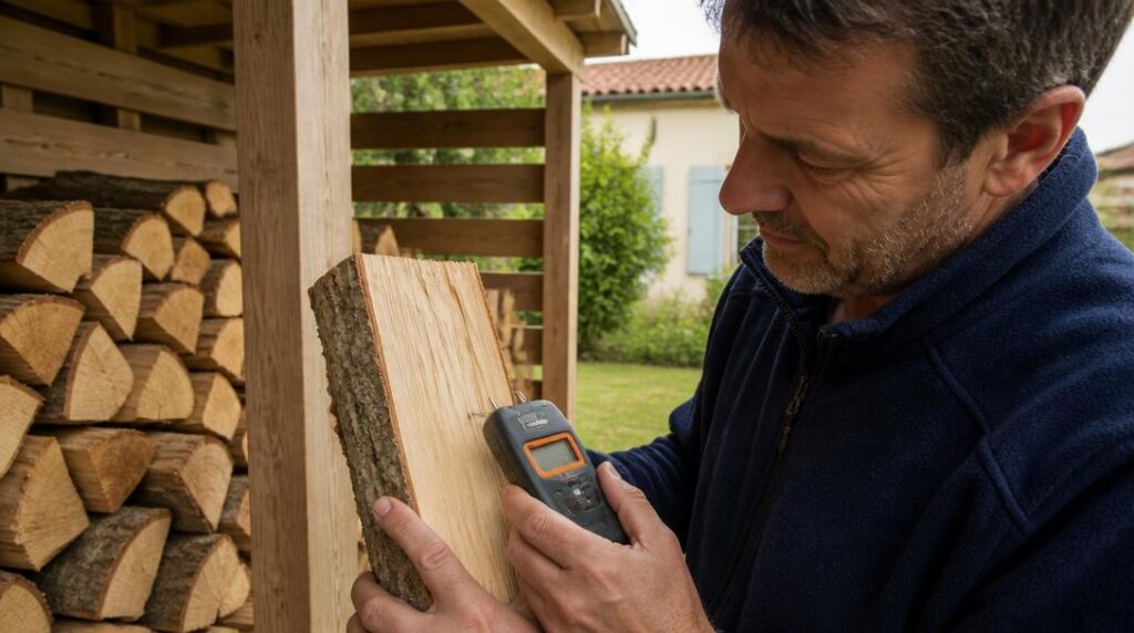 Mesure de l’humidité du bois de chauffage